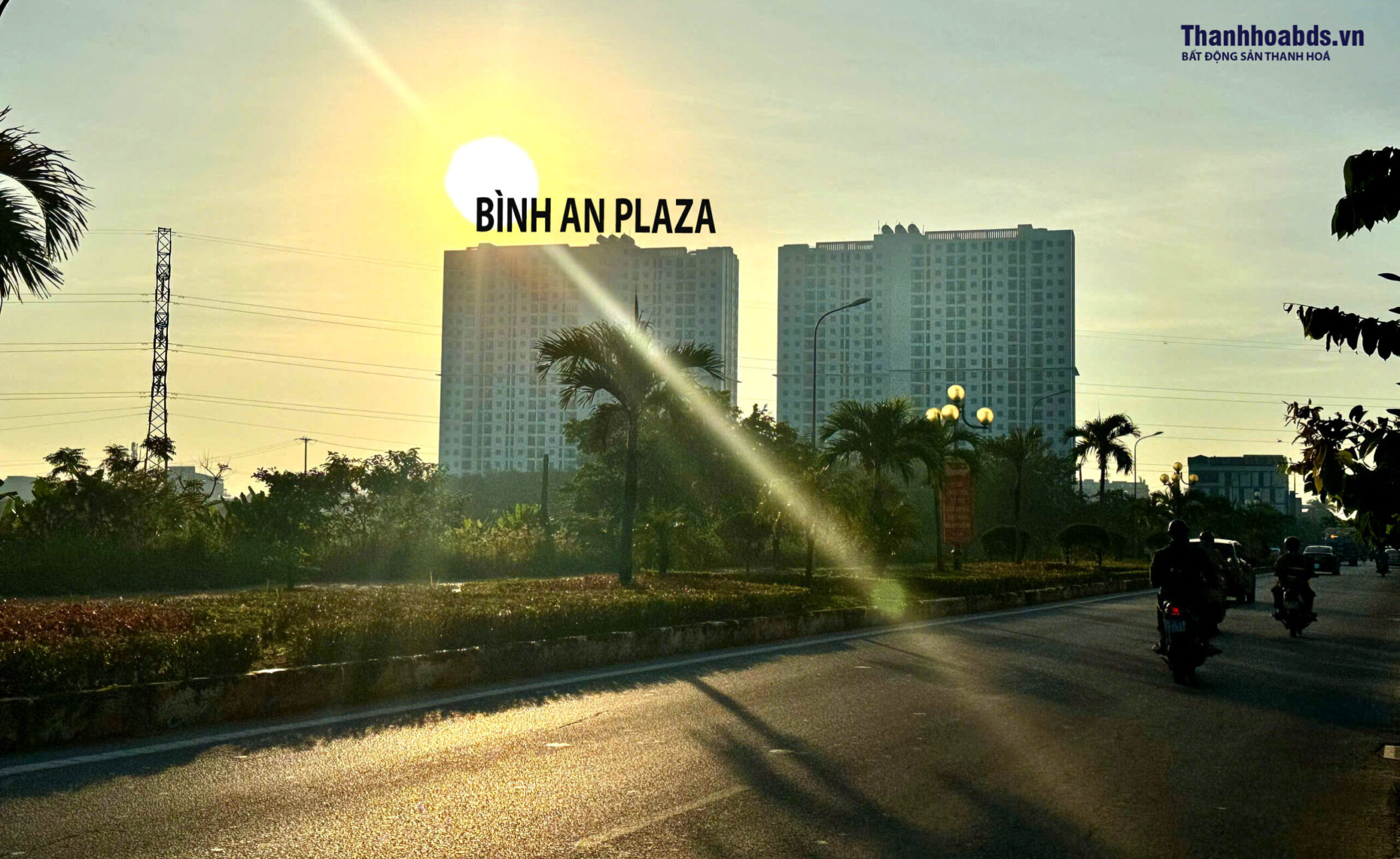 Bang gia Chung cu Binh An Plaza Thanh Hoa - Phoi canh Toa A